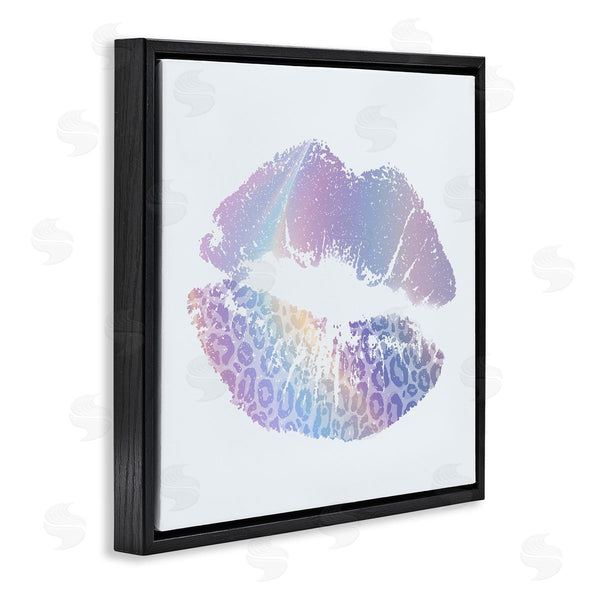 Stupell Industries Kim Allen | Purple Rainbow Lipstick