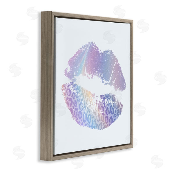 Stupell Industries Kim Allen | Purple Rainbow Lipstick