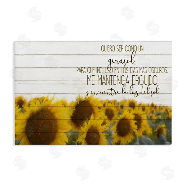 stupell industries Kim Allen | Quiero Ser Como un Girasol Wall Art