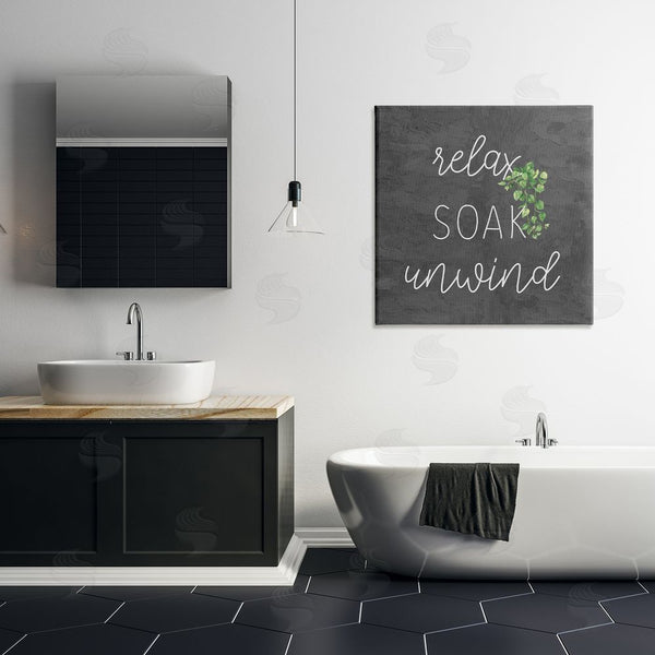 Stupell Industries Kim Allen | Relax Unwind With Botanicals Wall Art