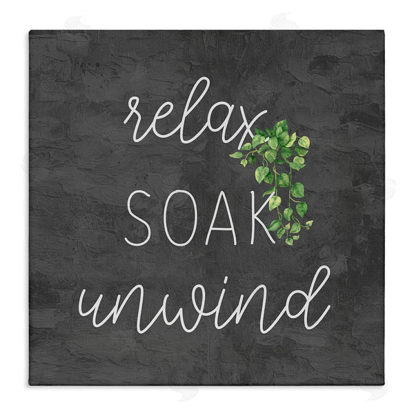 stupell industries Kim Allen | Relax Unwind with Botanicals Wall Art