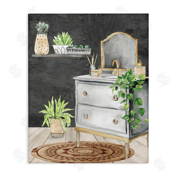 stupell industries Kim Allen | Relaxed Green Bath Vanity