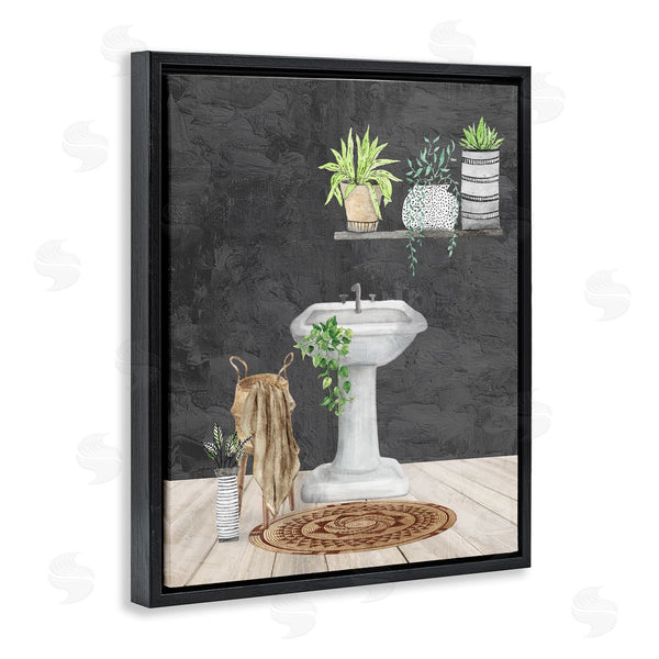 Stupell Industries Kim Allen | Relaxing Bathroom Scene Wall Art