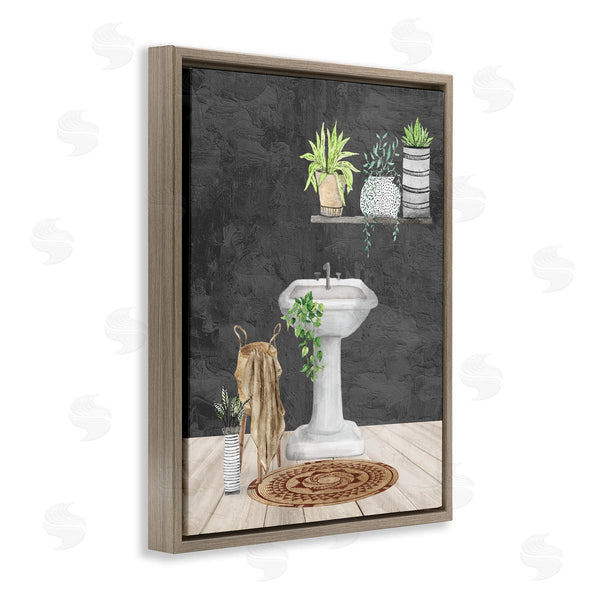 Stupell Industries Kim Allen | Relaxing Bathroom Scene Wall Art
