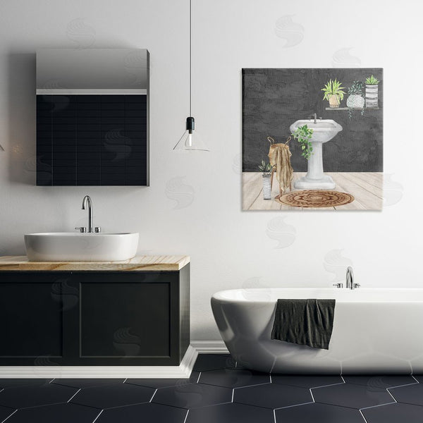 Stupell Industries Kim Allen | Relaxing Bathroom View Wall Art