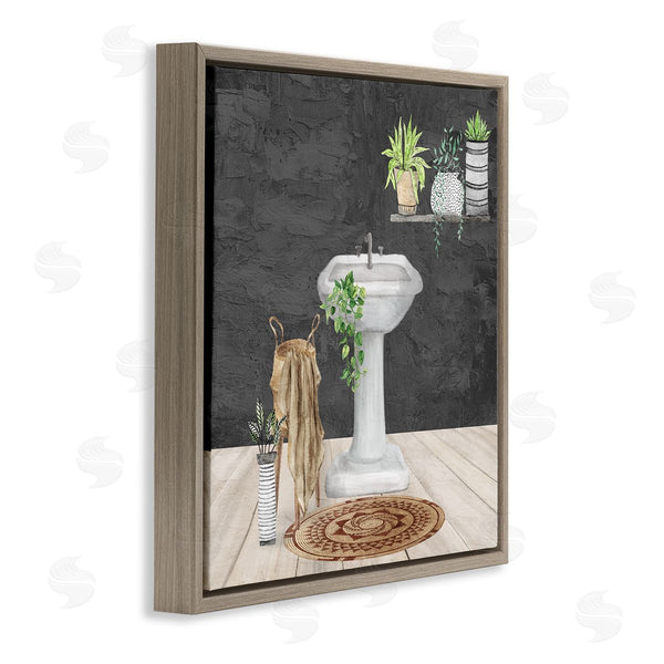 Stupell Industries Kim Allen | Relaxing Bathroom View Wall Art
