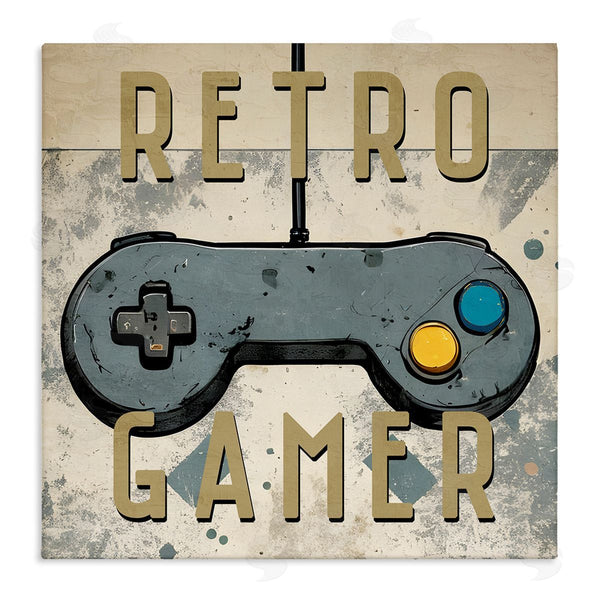 stupell industries Kim Allen | Retro Gamer Controller Wall Art