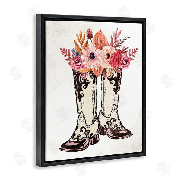 Stupell Industries Kim Allen | Rodeo Boot Bouquet Wall Art