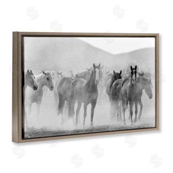 Stupell Industries Kim Allen | Running Horse Herd Wall Art