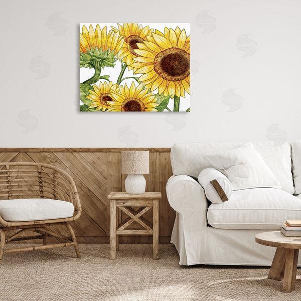 Stupell Industries Kim Allen | Rustic Bloom Sunflowers Wall Art