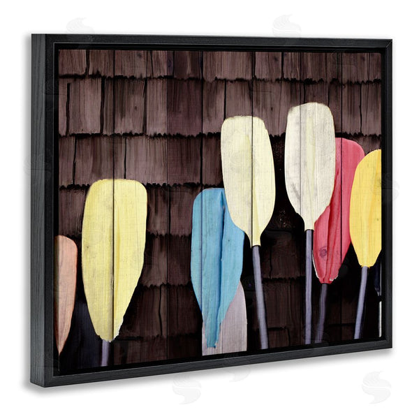 Stupell Industries Kim Allen | Rustic Boat Oars Wall Art