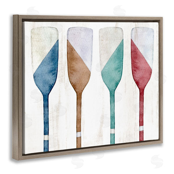 Stupell Industries Kim Allen | Rustic Boat Oars Wall Art