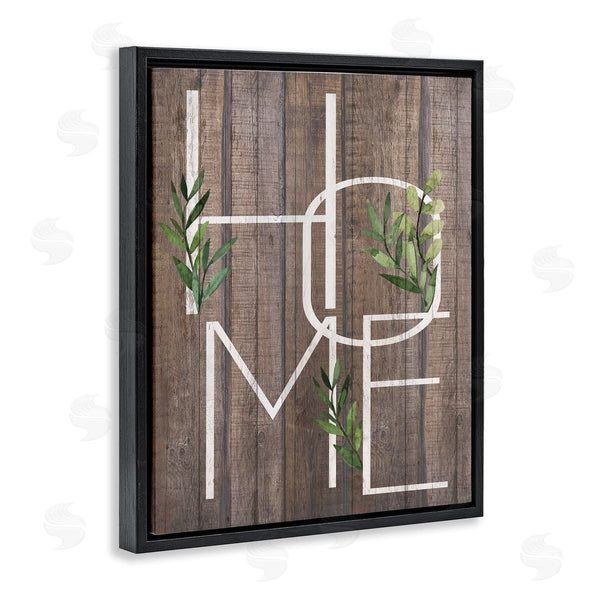 Stupell Industries Kim Allen | Rustic Entryway Letters