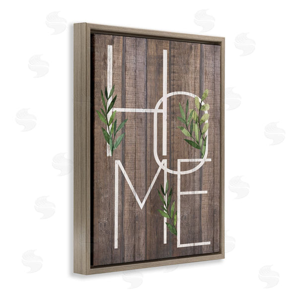 Stupell Industries Kim Allen | Rustic Entryway Letters