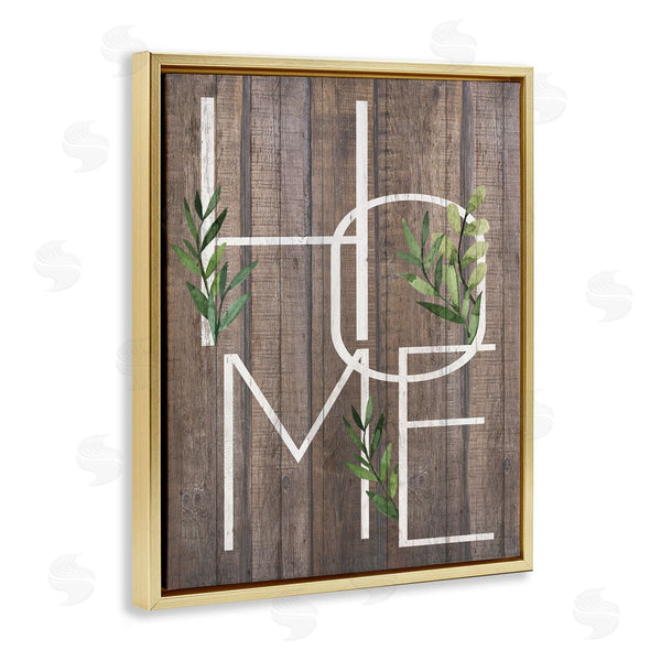 Stupell Industries Kim Allen | Rustic Entryway Letters