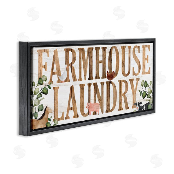 Stupell Industries Kim Allen | Rustic Farmhouse Laundry Wall Art