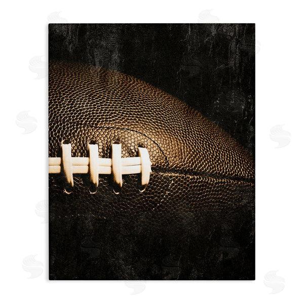 stupell industries Kim Allen | Rustic Football Close Up Wall Art
