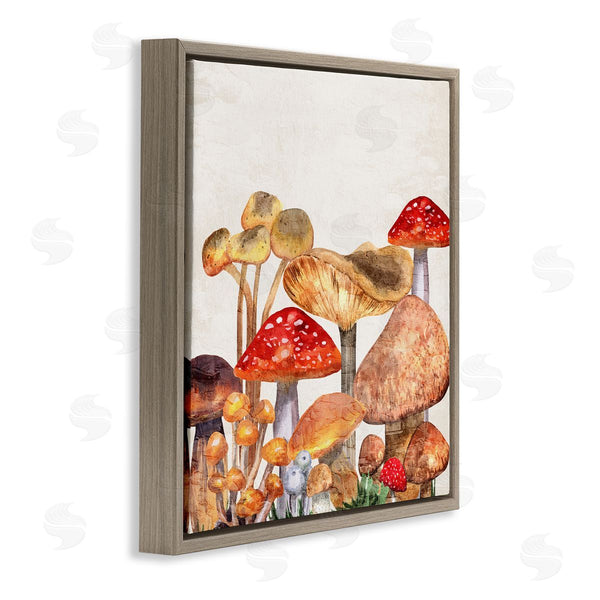 Stupell Industries Kim Allen | Rustic Woodland Mushrooms