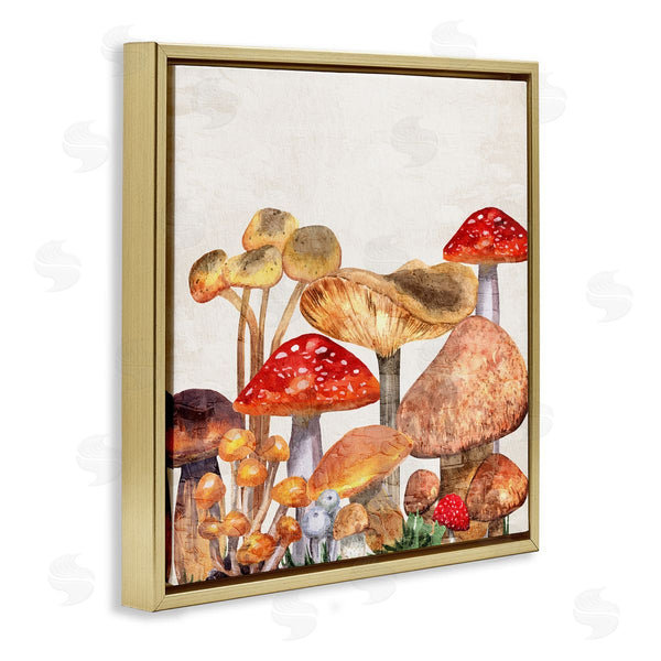 Stupell Industries Kim Allen | Rustic Woodland Mushrooms