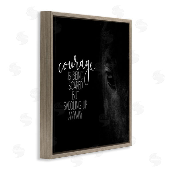 Stupell Industries Kim Allen | Saddle Courage Horse Farm