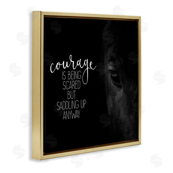 Stupell Industries Kim Allen | Saddle Courage Horse Farm