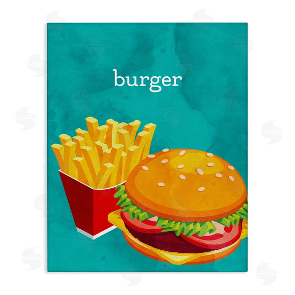 stupell industries Kim Allen | Satisfying Burger & Fries