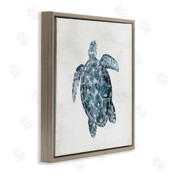 Stupell Industries Kim Allen | Sea Turtle Beach Portrait Wall Art