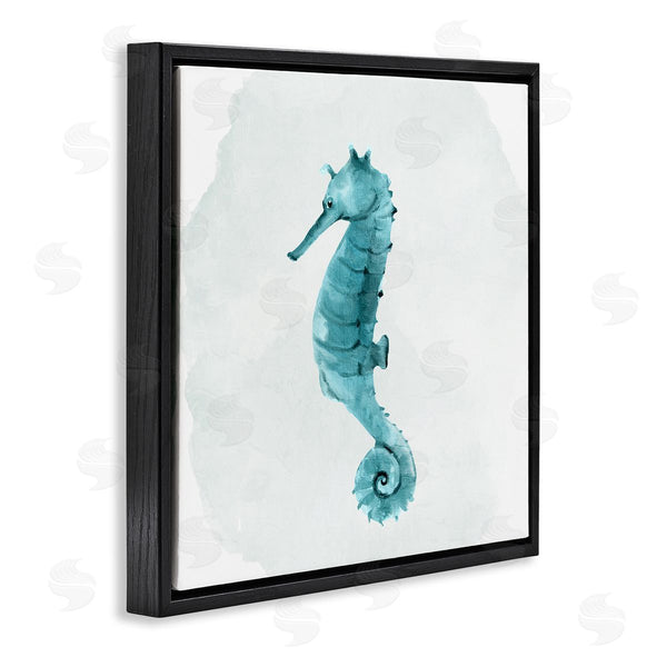Stupell Industries Kim Allen | Seahorse Nautical Wildlife Animal Wall Art