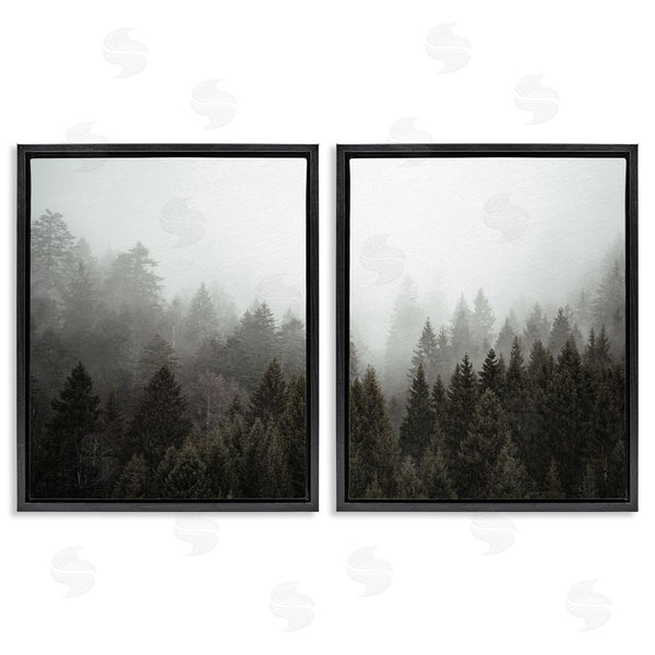 Stupell Industries Kim Allen | Serene Mountainous Forest Trees Nature Wall Art