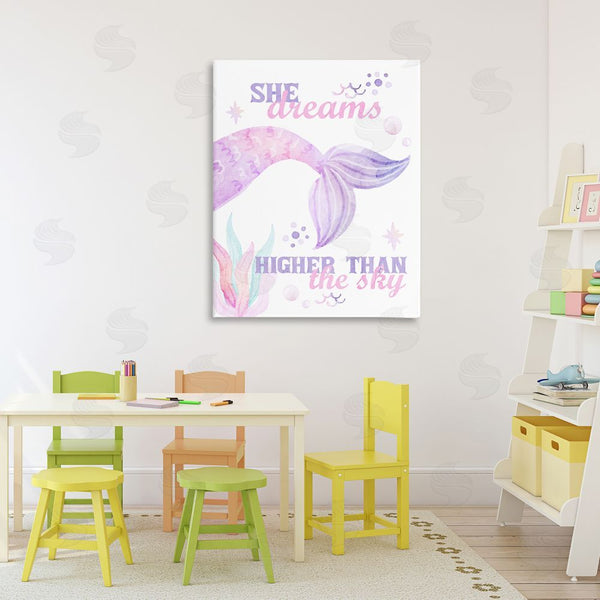 Stupell Industries Kim Allen | She Dreams Higher Than The Sky Wall Art