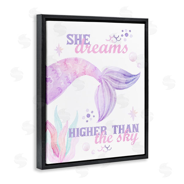 Stupell Industries Kim Allen | She Dreams Higher Than The Sky Wall Art