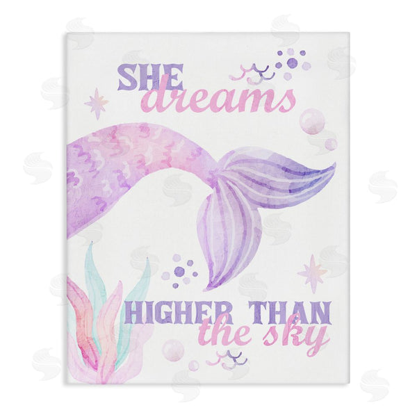 stupell industries Kim Allen | She Dreams Higher Than The Sky Wall Art