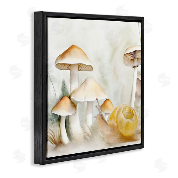 Stupell Industries Kim Allen | Snail & Natural Mushrooms