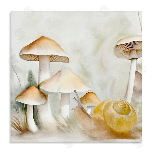 stupell industries Kim Allen | Snail & Natural Mushrooms