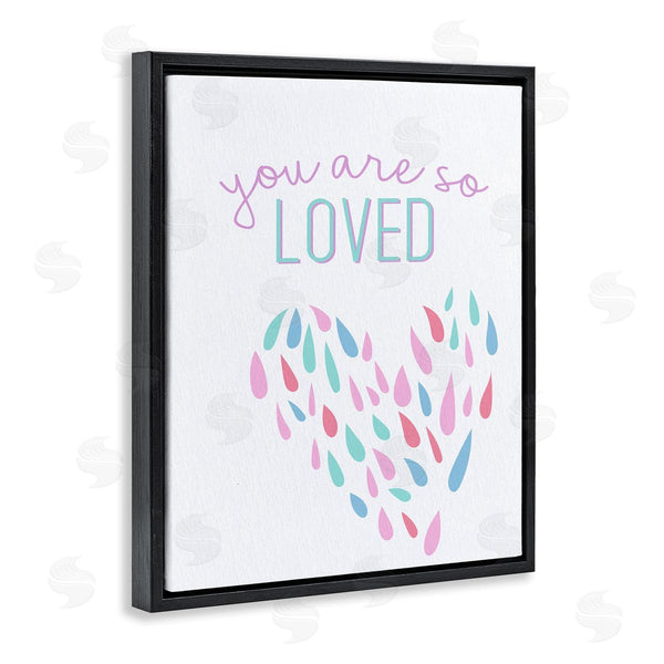 Stupell Industries Kim Allen | So Loved Abstract Heart