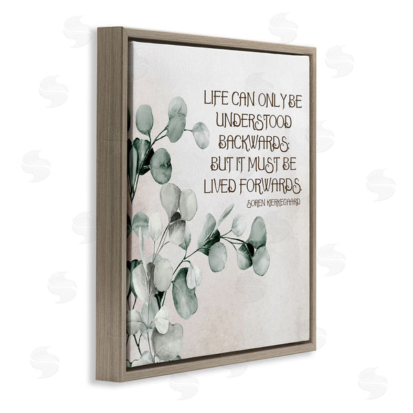 Stupell Industries Kim Allen | Soren Kierkegaard Quote Wall Art