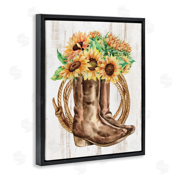 Stupell Industries Kim Allen | Southern SunBouquet Boots Wall Art