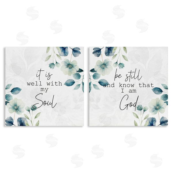 stupell industries Kim Allen | Spiritual Proverbs with Flowers