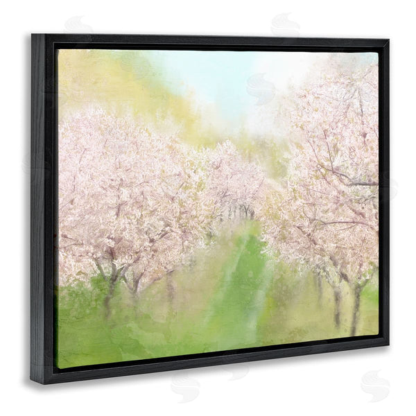 Stupell Industries Kim Allen | Spring Cherry Blossom Orchard Grove Pink Petals Wall Art