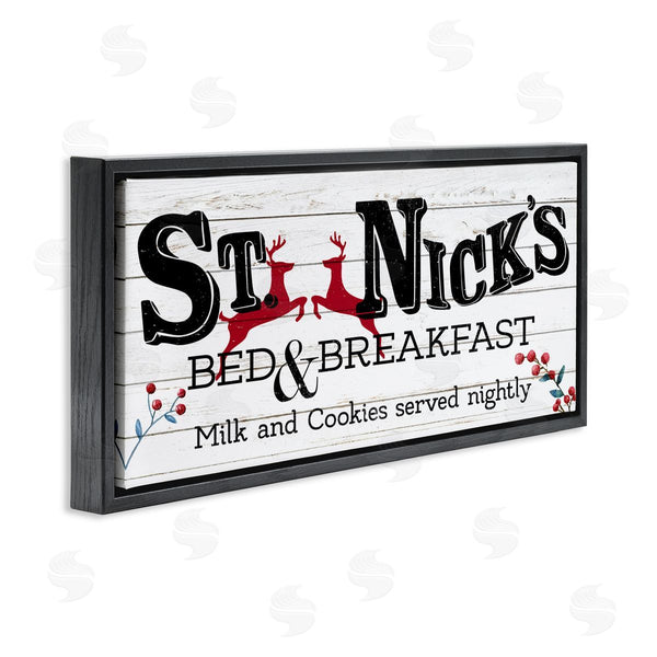 Stupell Industries Kim Allen | St. Nick's Bead & Breakfast Wall Art
