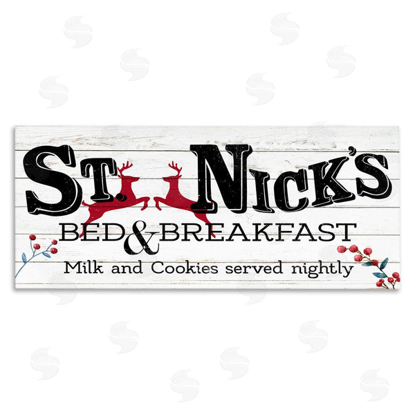stupell industries Kim Allen | St. Nick's Bead & Breakfast Wall Art