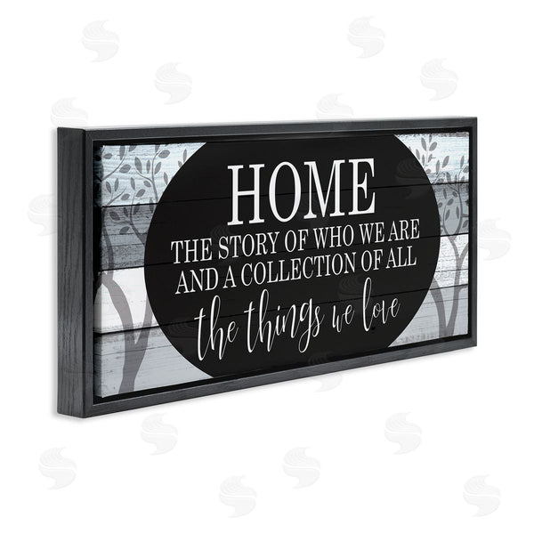 Stupell Industries Kim Allen | Story Of Home Tree Pattern Wall Art