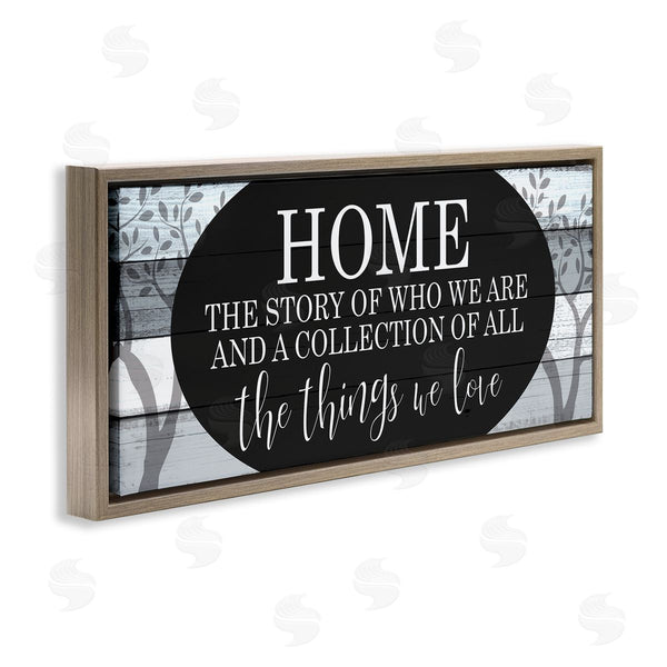Stupell Industries Kim Allen | Story Of Home Tree Pattern Wall Art