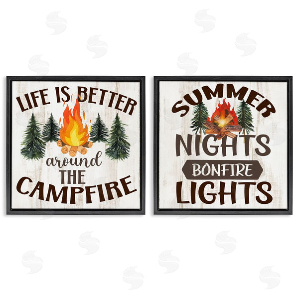 Stupell Industries Kim Allen | Summer Nights Campfire Wall Art