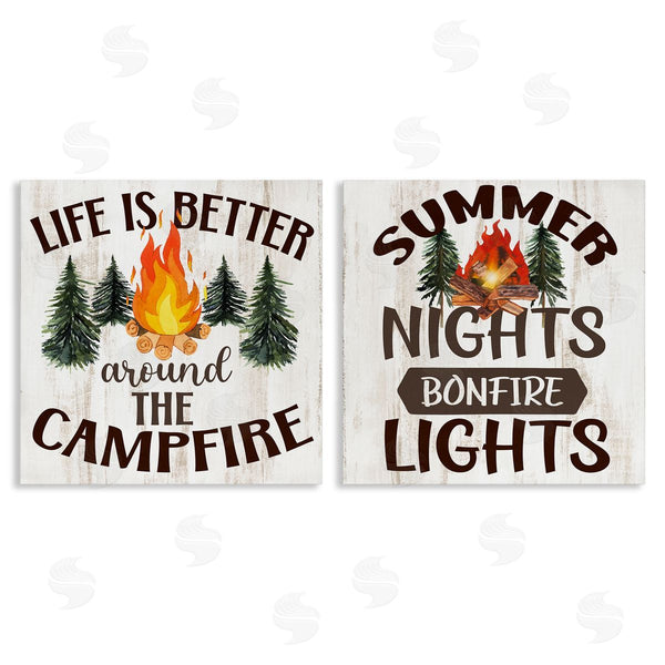 stupell industries Kim Allen | Summer Nights Campfire Wall Art