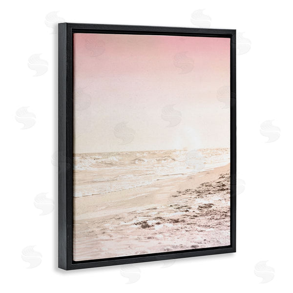 Stupell Industries Kim Allen | Sun Burnt Beach Coast Muted Incoming Tide Wall Art