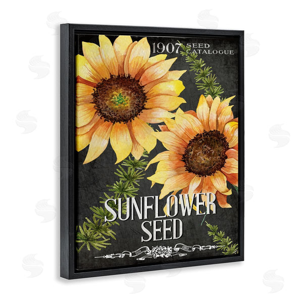 Stupell Industries Kim Allen | Sunflower Seed Vintage Poster