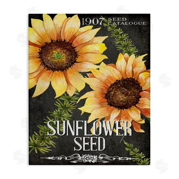 stupell industries Kim Allen | Sunflower Seed Vintage Poster