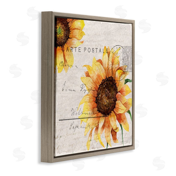 Stupell Industries Kim Allen | Sunflower Vintage Mail Post