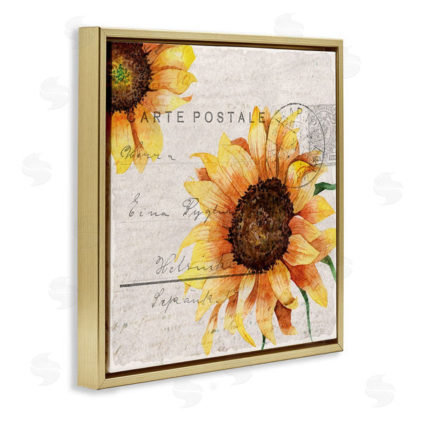 Stupell Industries Kim Allen | Sunflower Vintage Mail Post
